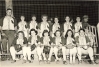 Seymour Cardinals - Girls Softball Coached by Tony Lubinski about 1949